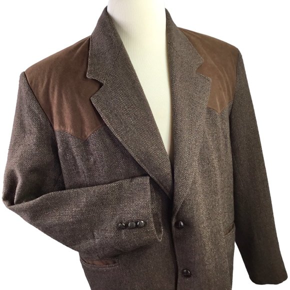 Vintage Pioneer Wear Country Gentlemen Suit Coat Blazer Jacket Western USA Sport - Picture 2 of 13